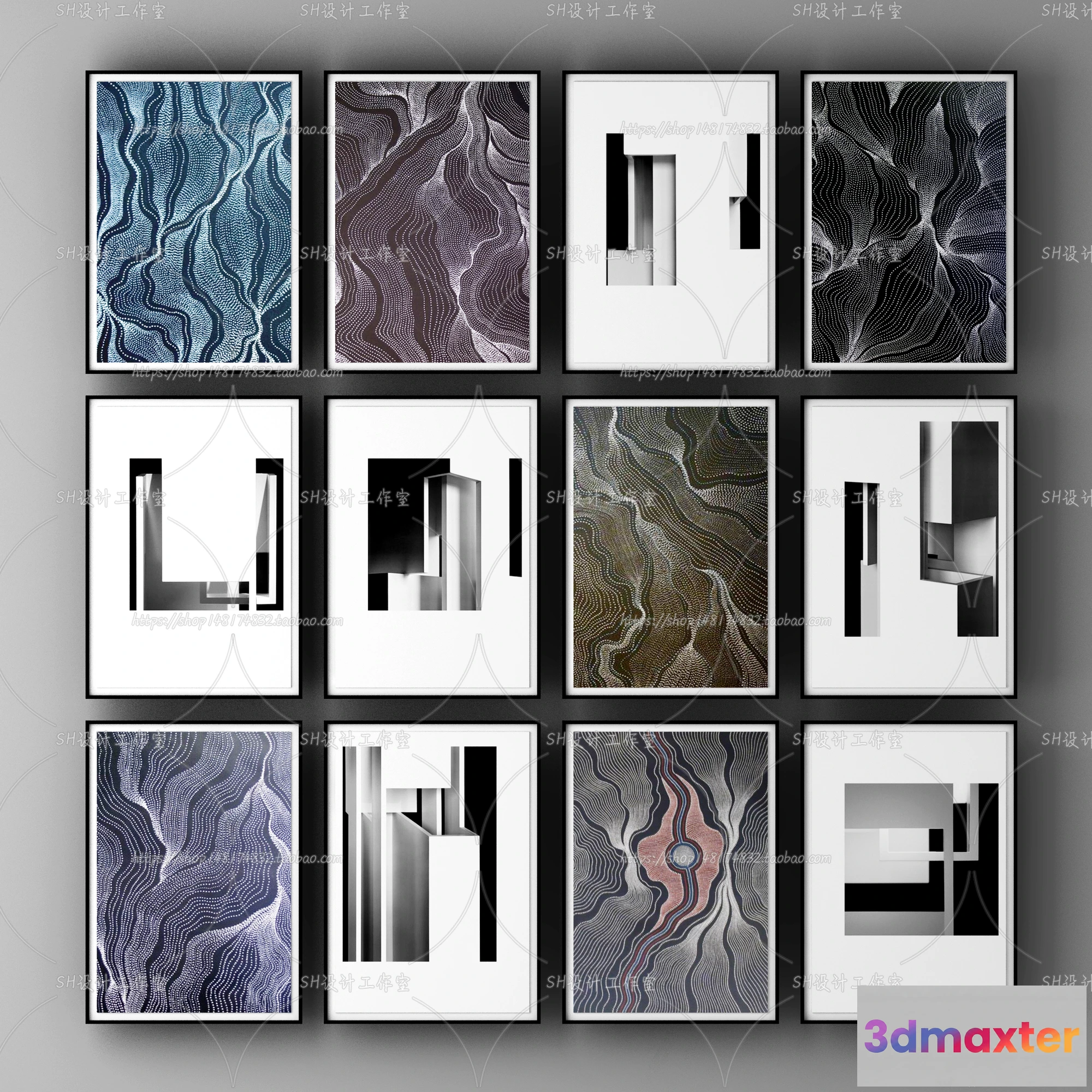 1132988 - Decorative Painting - 3D Models - 0013