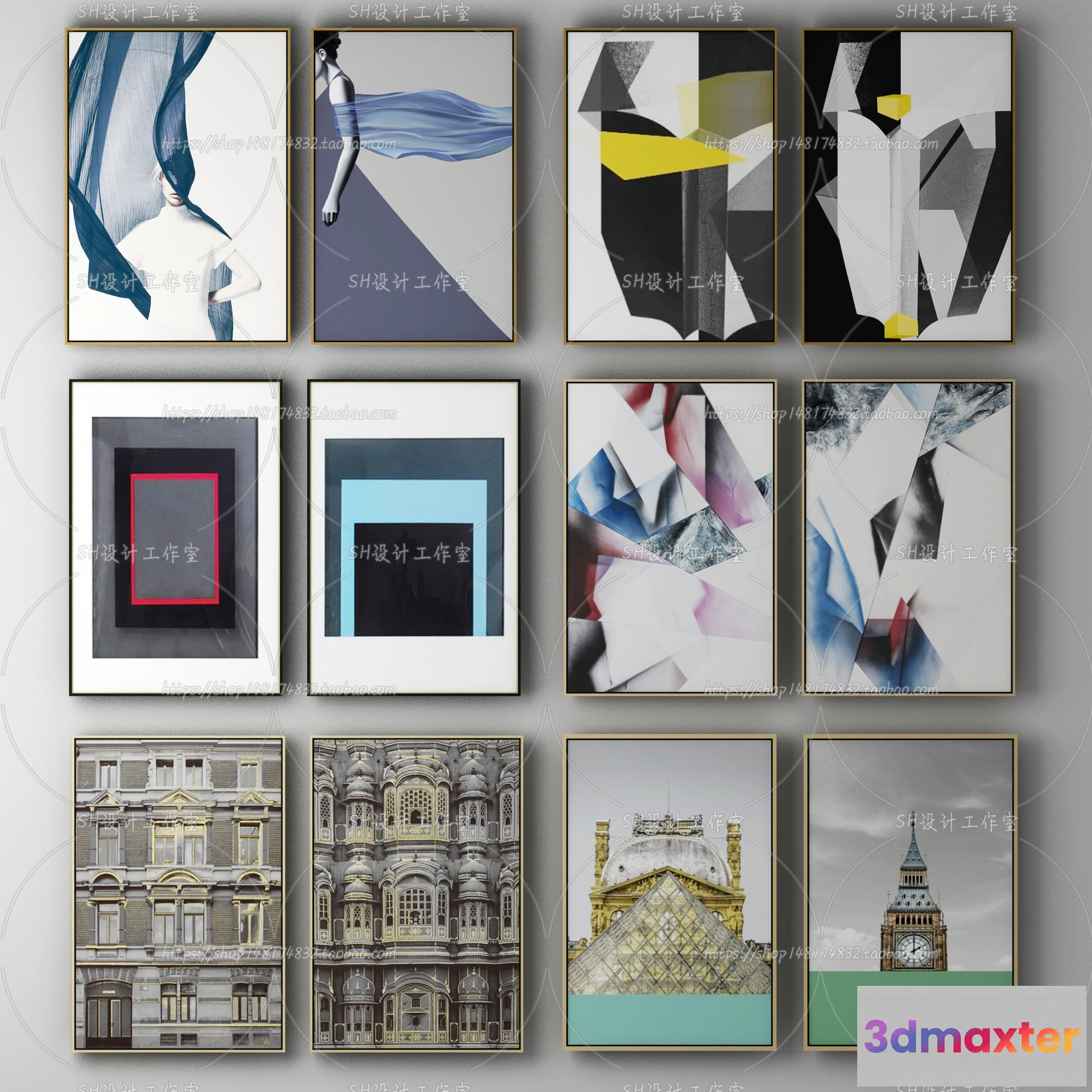 1133004 - Decorative Painting - 3D Models - 0021