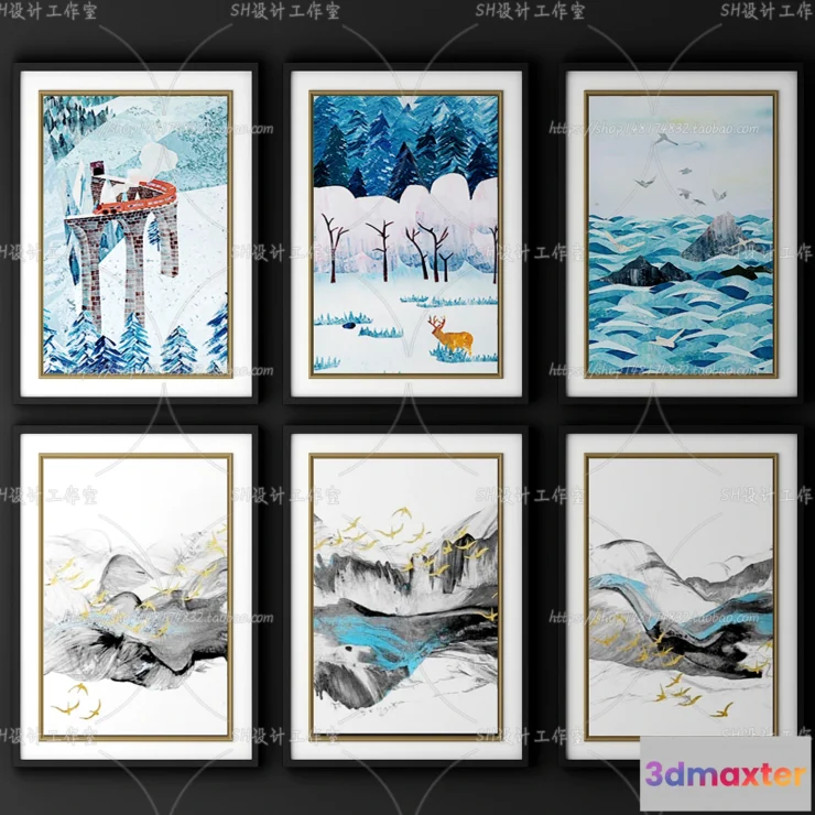 1133056 - Decorative Painting - 3D Models - 0047