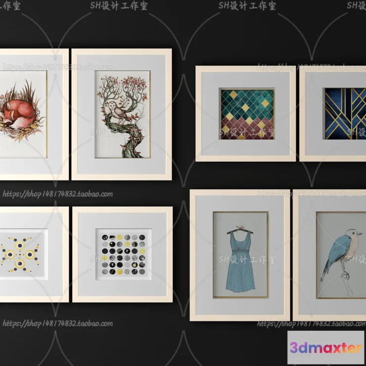 1133064 - Decorative Painting - 3D Models - 0051