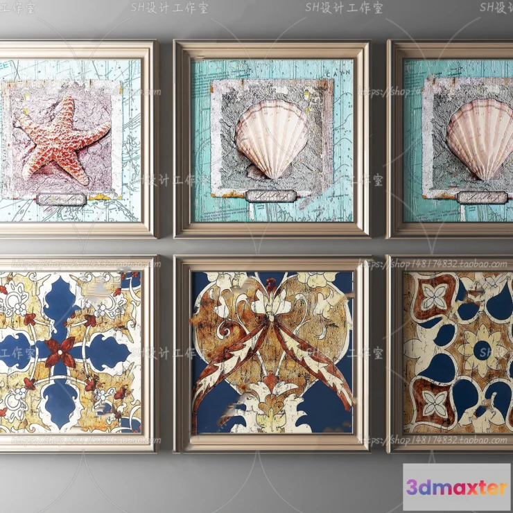 1133110 - Decorative Painting - 3D Models - 0074