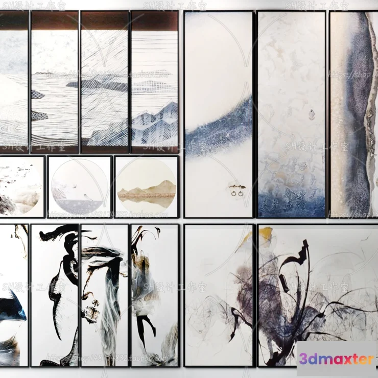 1133136 - Decorative Painting - 3D Models - 0087