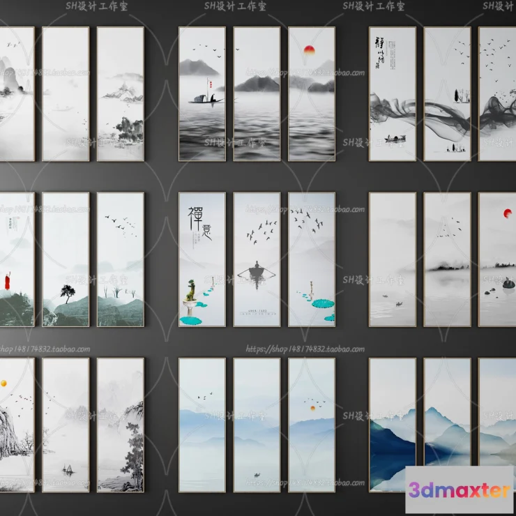 1133138 - Decorative Painting - 3D Models - 0088