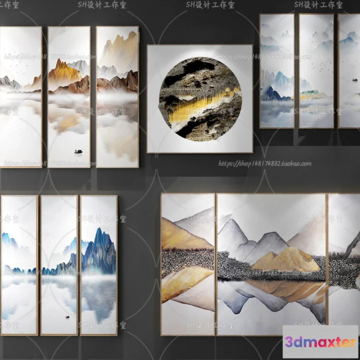 1133142 - Decorative Painting - 3D Models - 0090