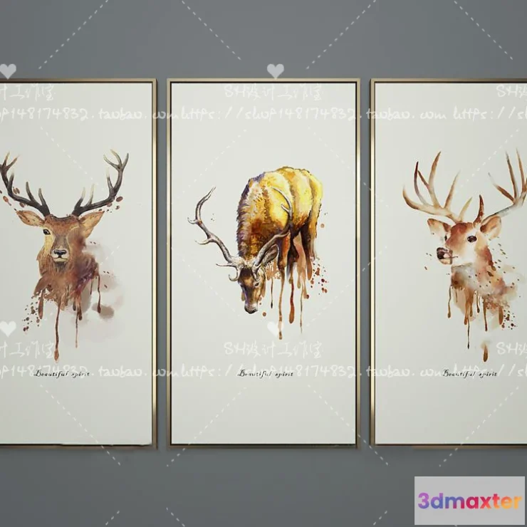 1133164 - Decorative Painting - 3D Models - 0101