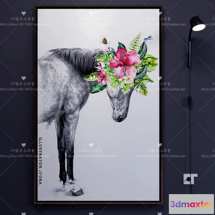 1133166 - Decorative Painting - 3D Models - 0102