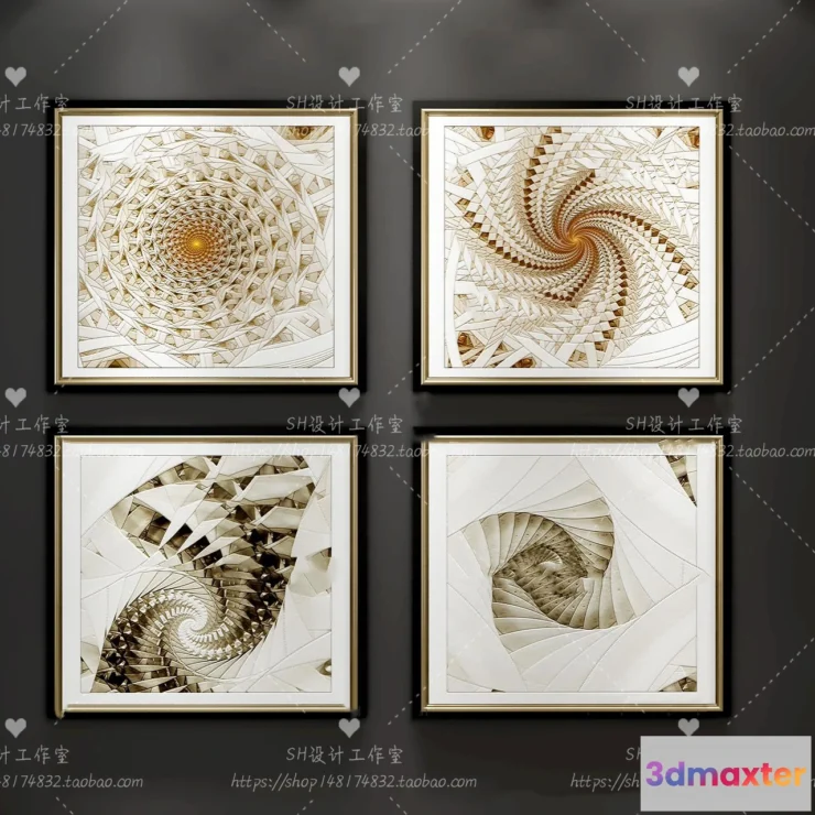 1133174 - Decorative Painting - 3D Models - 0106