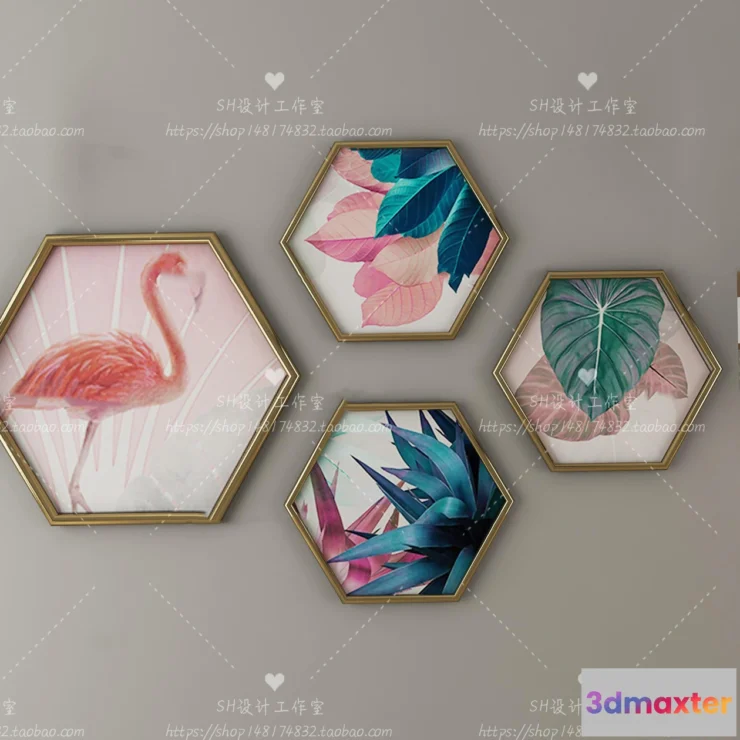 1133176 - Decorative Painting - 3D Models - 0107