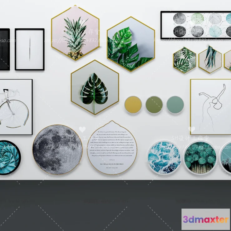 1133188 - Decorative Painting - 3D Models - 0113