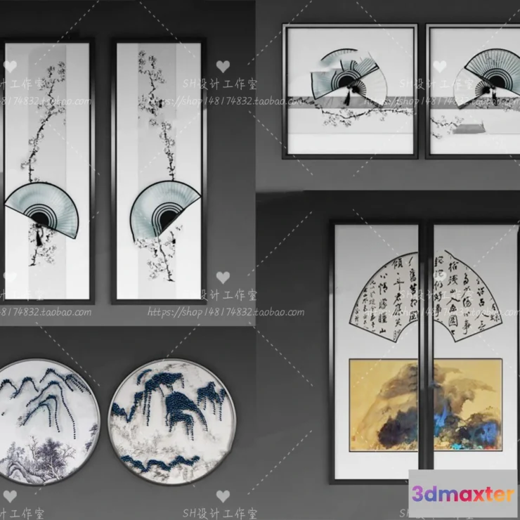 1133208 - Decorative Painting - 3D Models - 0123