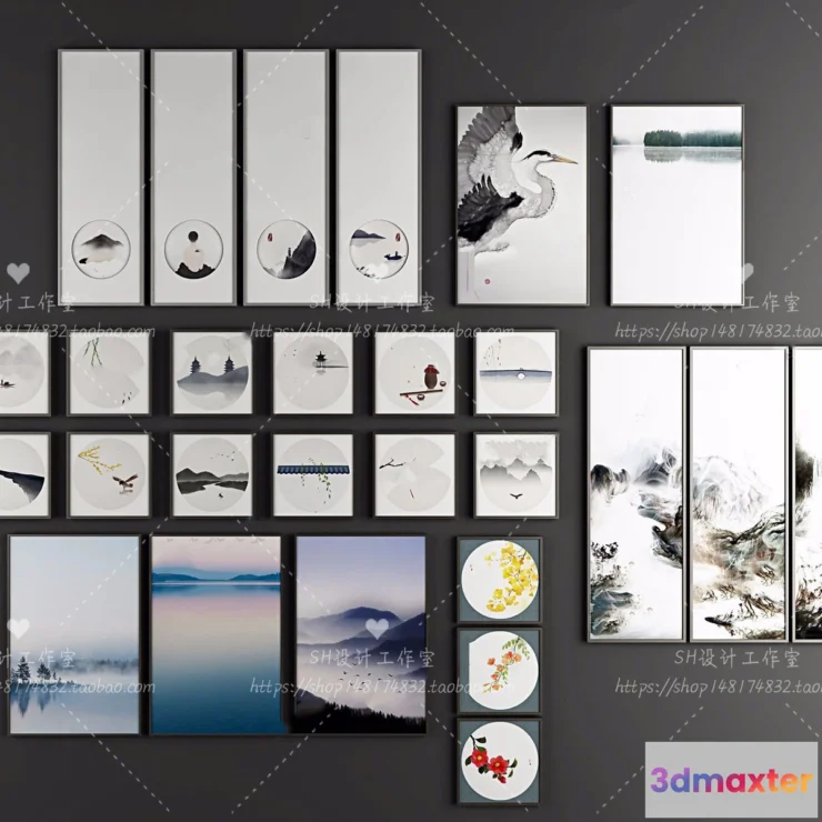 1133210 - Decorative Painting - 3D Models - 0124