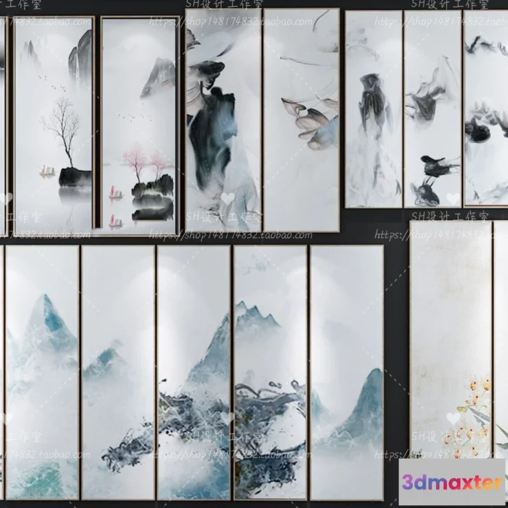 1133212 - Decorative Painting - 3D Models - 0125