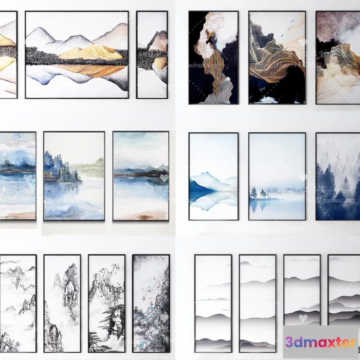 1133224 - Decorative Painting - 3D Models - 0131