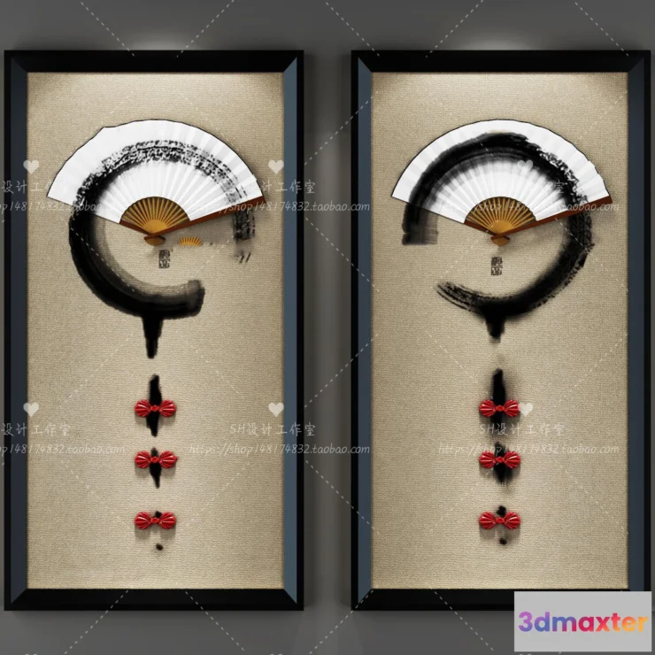 1133228 - Decorative Painting - 3D Models - 0133