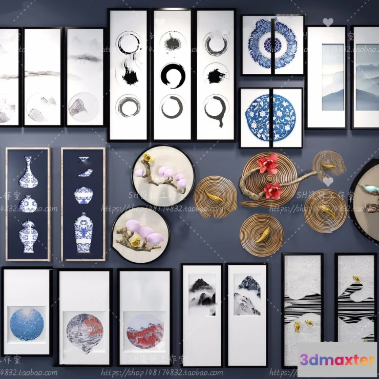 1133232 - Decorative Painting - 3D Models - 0135