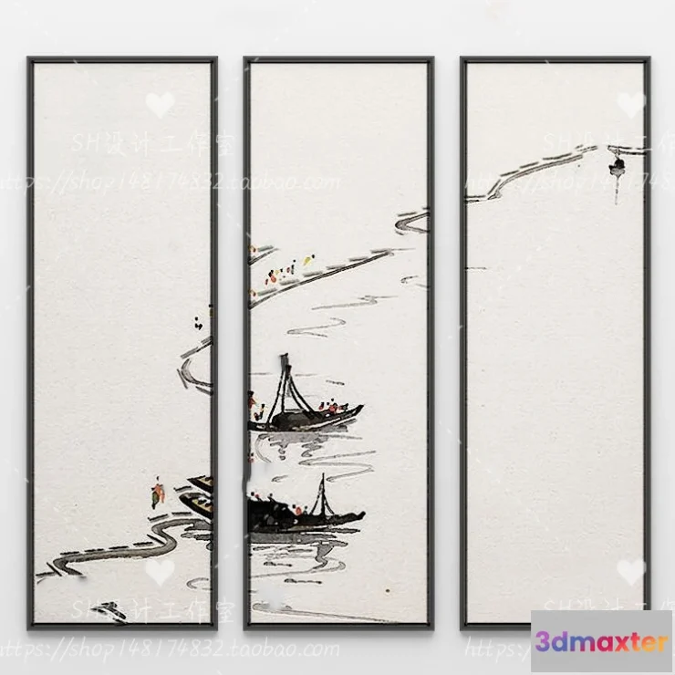 1133234 - Decorative Painting - 3D Models - 0136