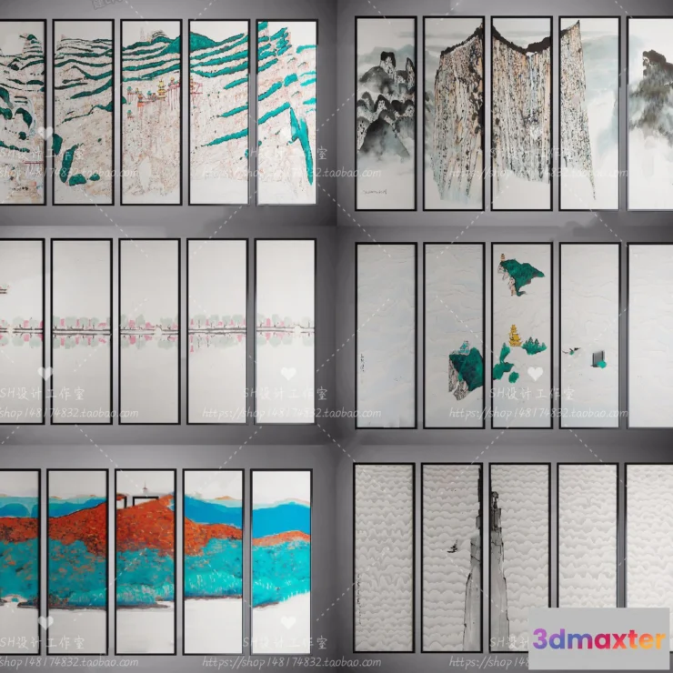 1133238 - Decorative Painting - 3D Models - 0138