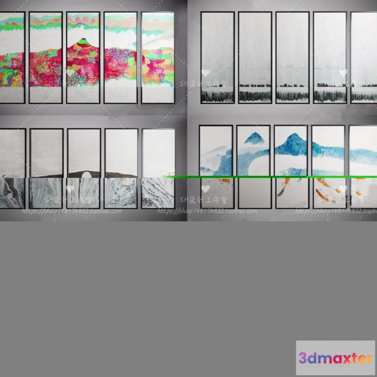 1133240 - Decorative Painting - 3D Models - 0139