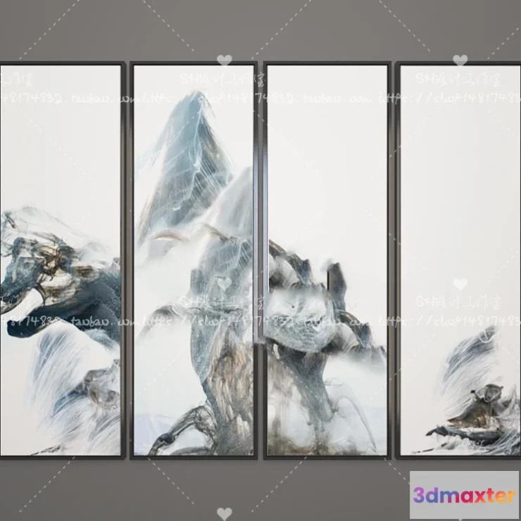 1133244 - Decorative Painting - 3D Models - 0141