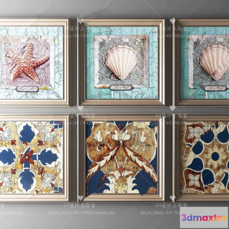 1133256 - Decorative Painting - 3D Models - 0147