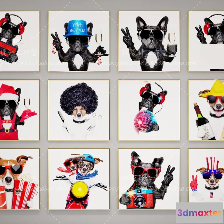 1133266 - Decorative Painting - 3D Models - 0152