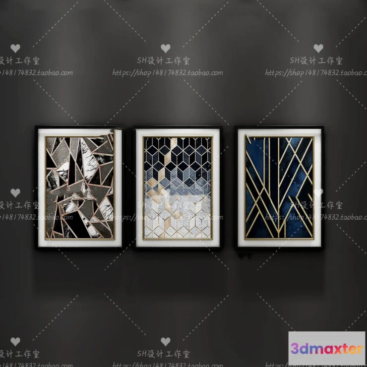 1133270 - Decorative Painting - 3D Models - 0154