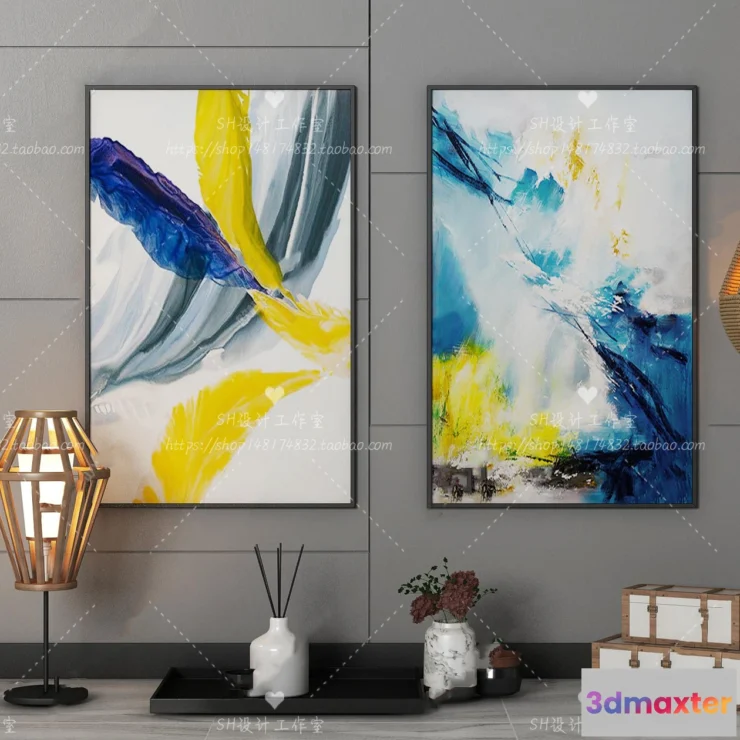 1133272 - Decorative Painting - 3D Models - 0155