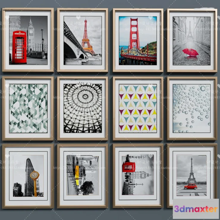 1133284 - Decorative Painting - 3D Models - 0161