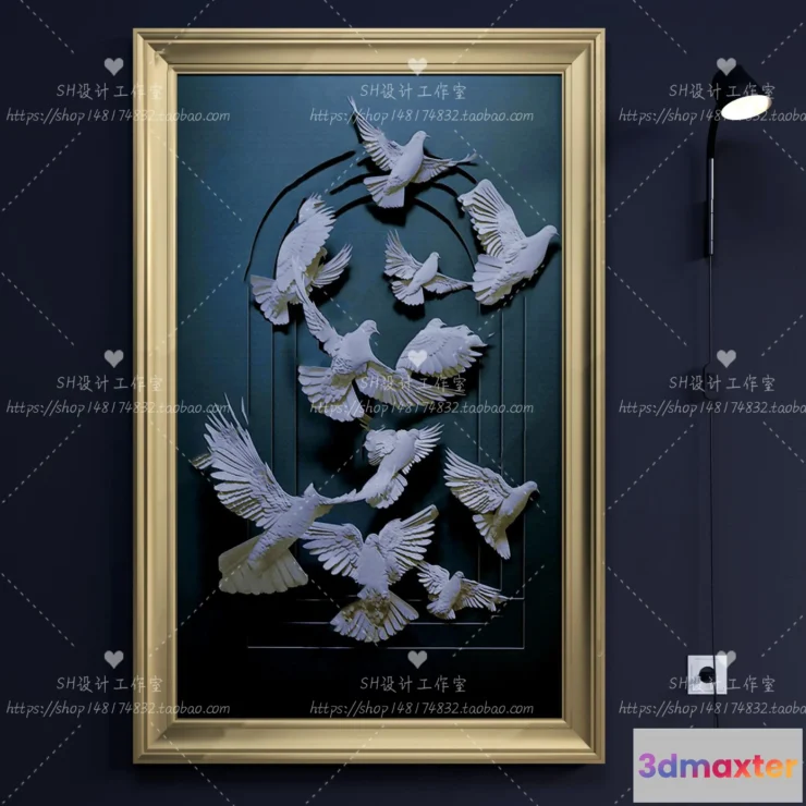 1133294 - Decorative Painting - 3D Models - 0166
