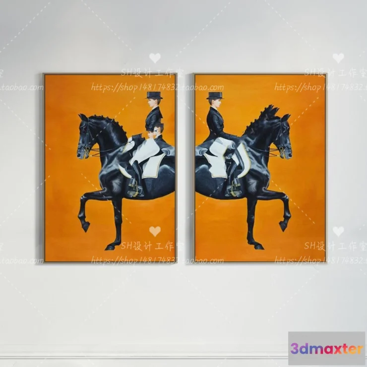 1133296 - Decorative Painting - 3D Models - 0167