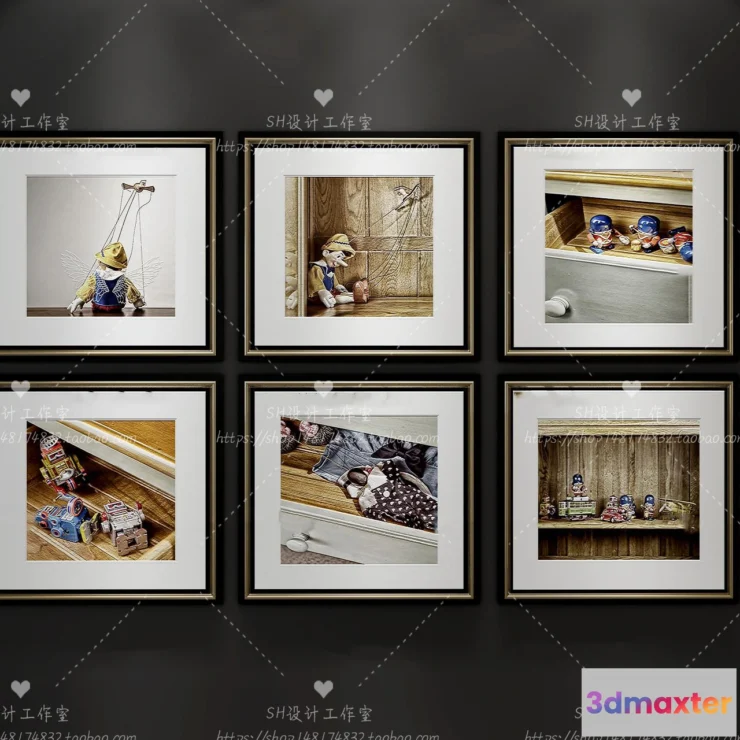 1133302 - Decorative Painting - 3D Models - 0170