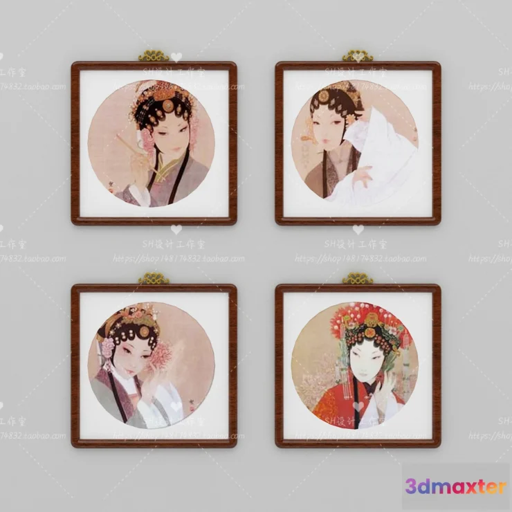 1133304 - Decorative Painting - 3D Models - 0171