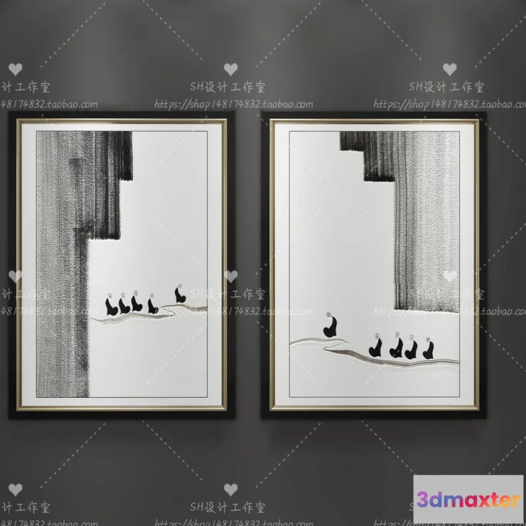 1133320 - Decorative Painting - 3D Models - 0179