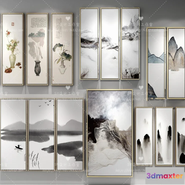 1133330 - Decorative Painting - 3D Models - 0184