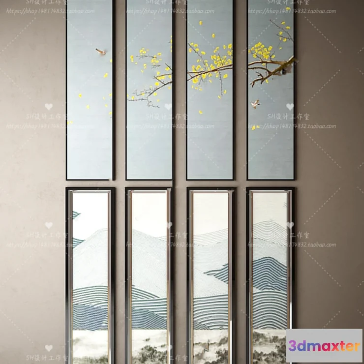 1133332 - Decorative Painting - 3D Models - 0185