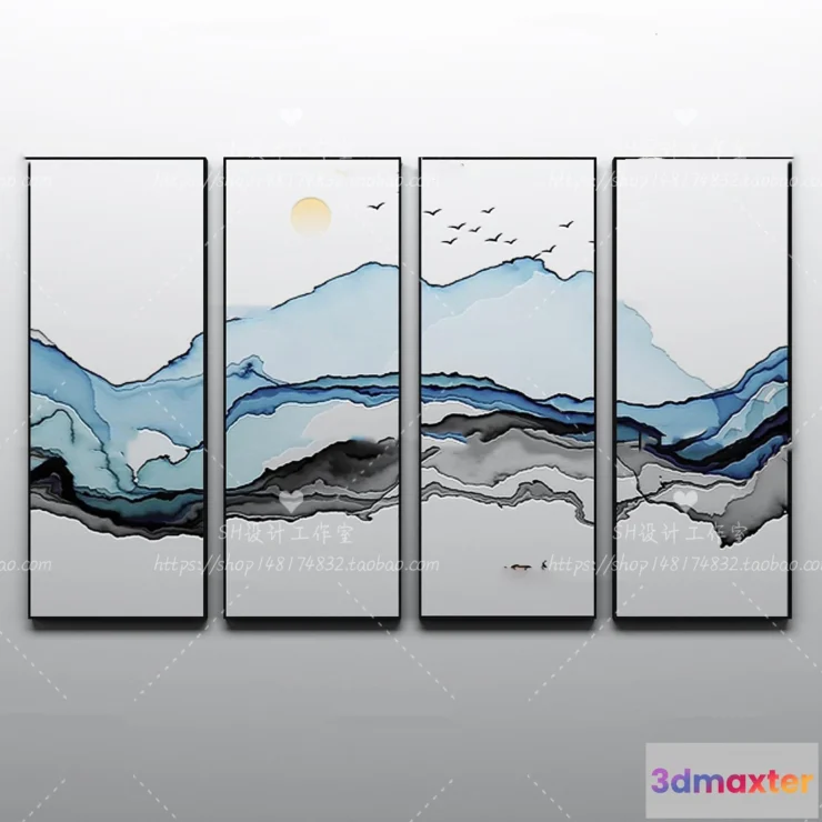 1133348 - Decorative Painting - 3D Models - 0193