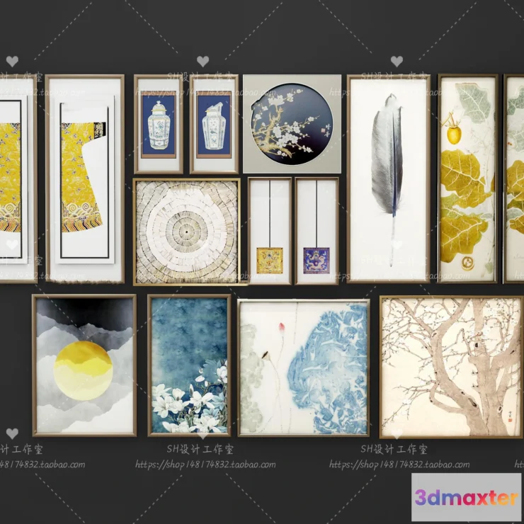 1133350 - Decorative Painting - 3D Models - 0194