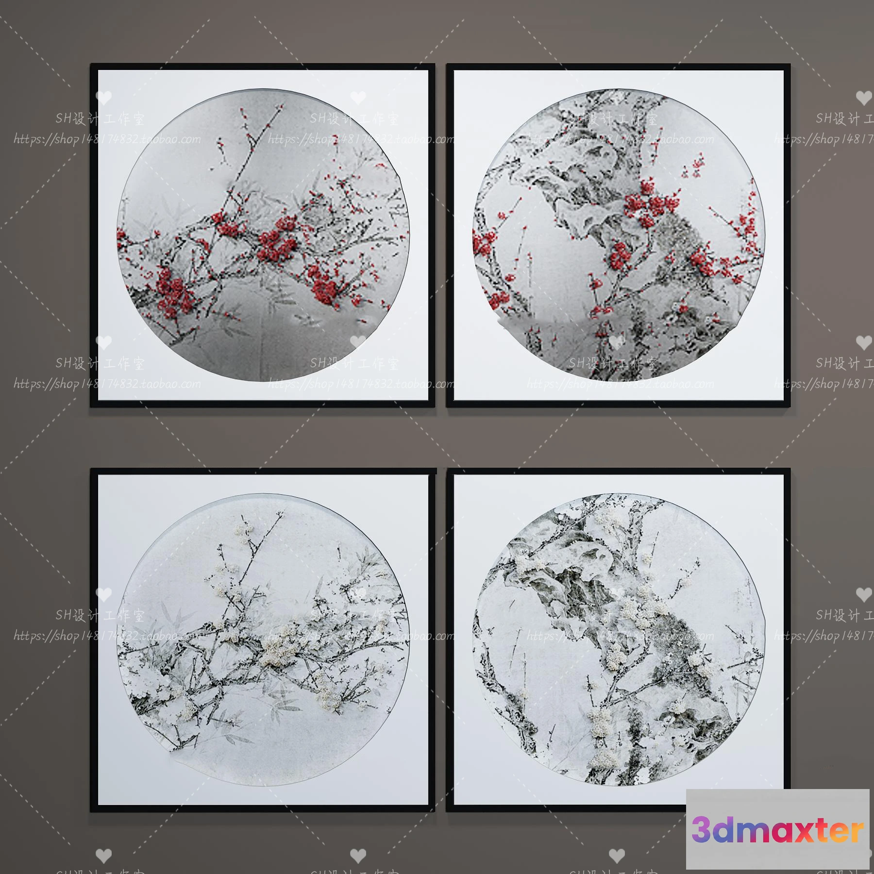 1133354 - Decorative Painting - 3D Models - 0196