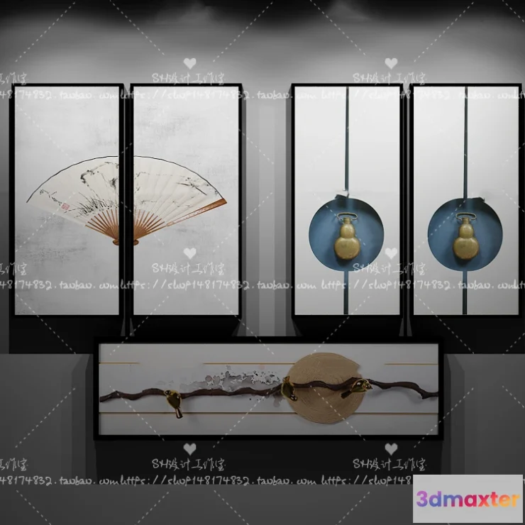 1133356 - Decorative Painting - 3D Models - 0197