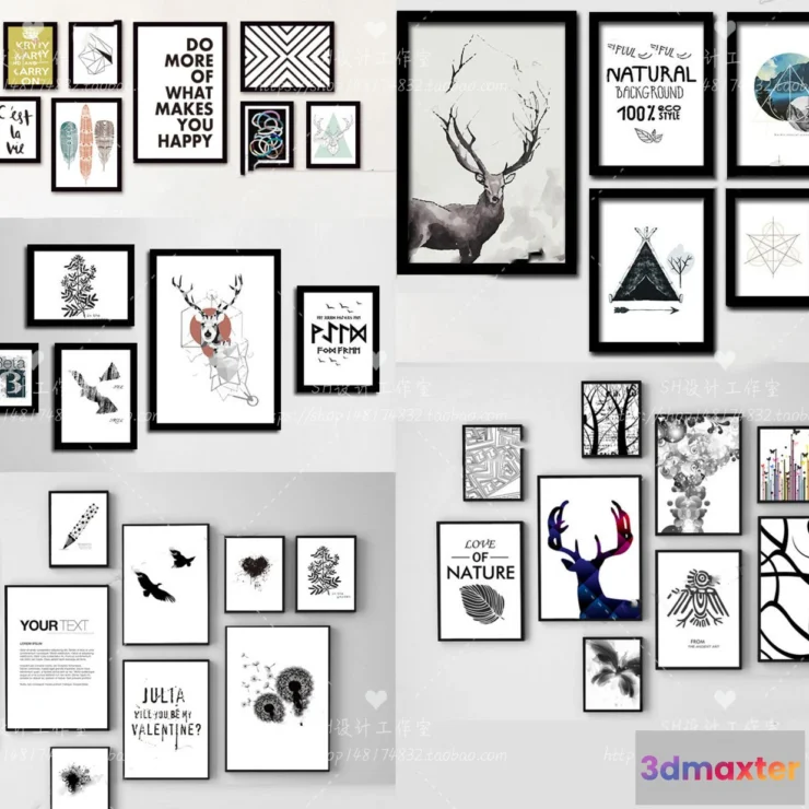 1133370 - Decorative Painting - 3D Models - 0204