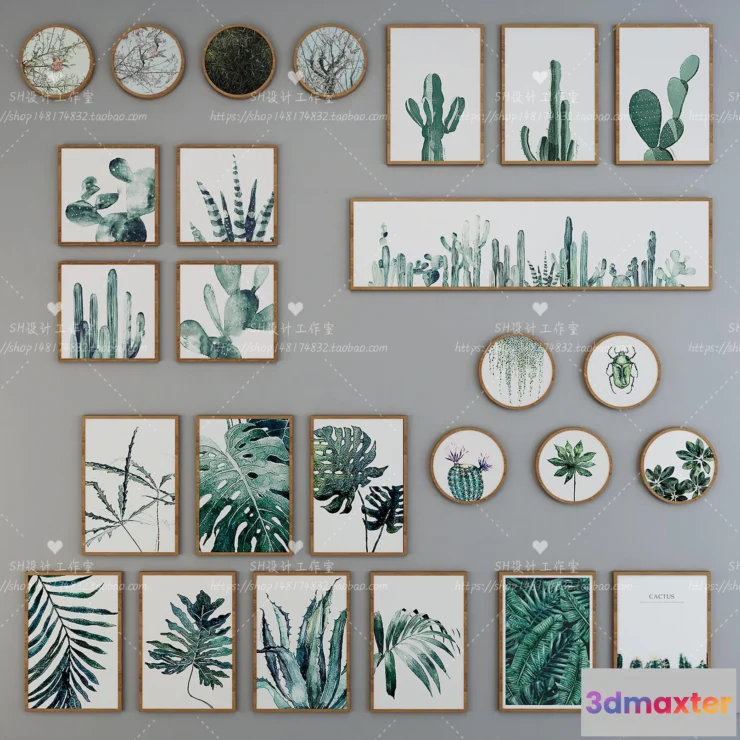 1133374 - Decorative Painting - 3D Models - 0206