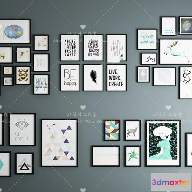 1133396 - Decorative Painting - 3D Models - 0217