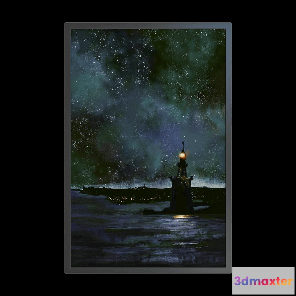 1602924 - NC Design group® - Picture AMZ03 3D Max