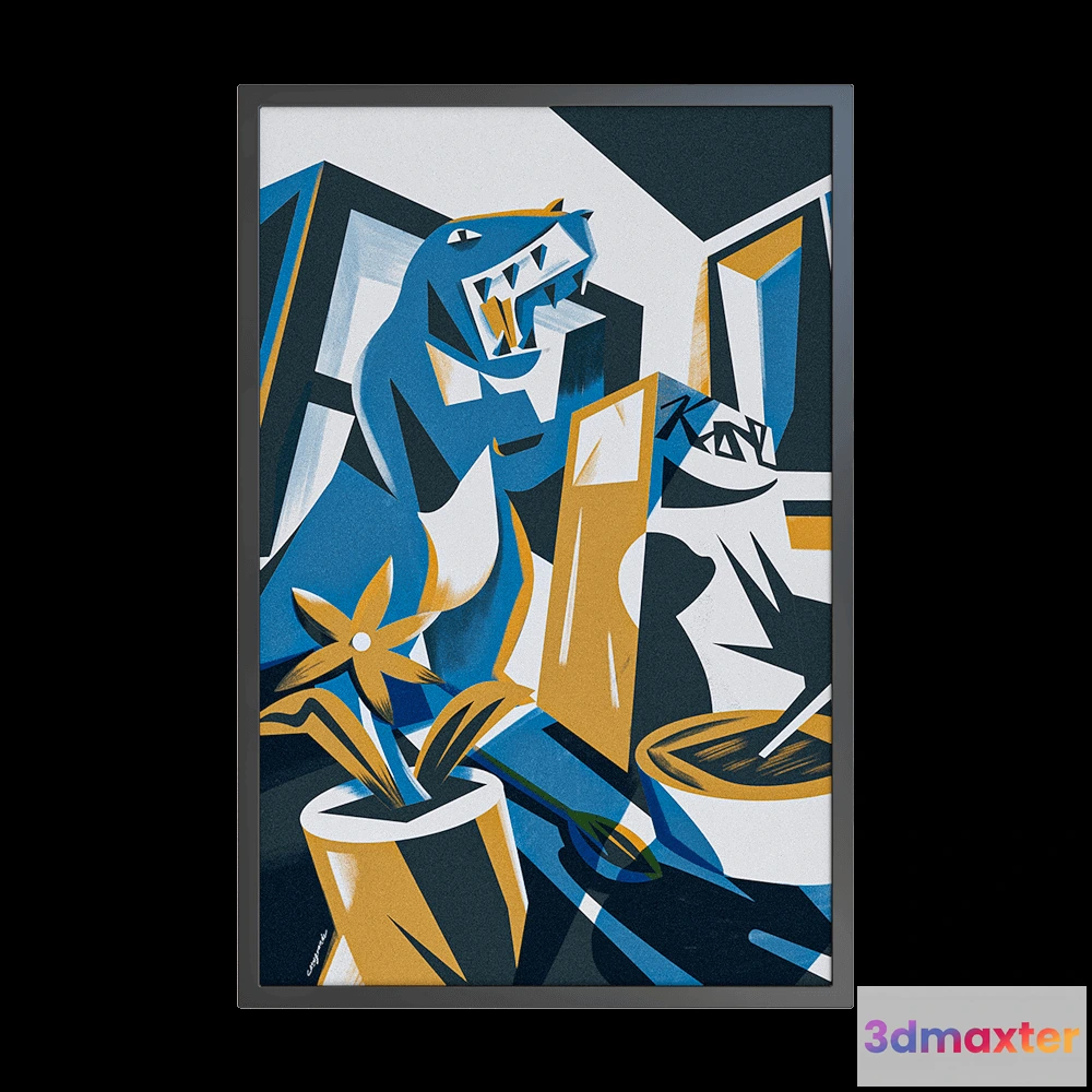 1602926 - NC Design group® - Picture ACG03 3D Max