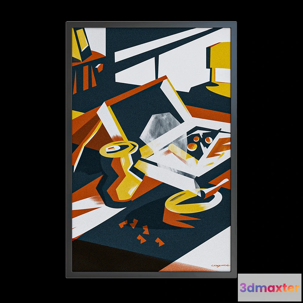 1602930 - NC Design group® - Picture ACG04 3D Max