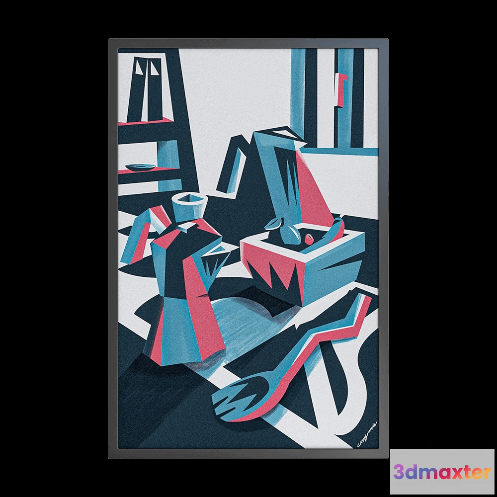 1602932 - NC Design group® - Picture ACG02 3D Max