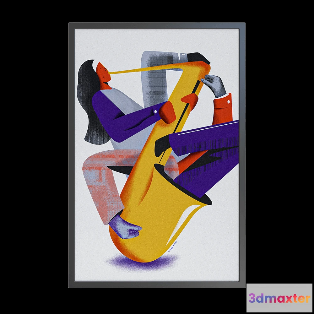 1602936 - NC Design group® - Picture ACG01 3D Max