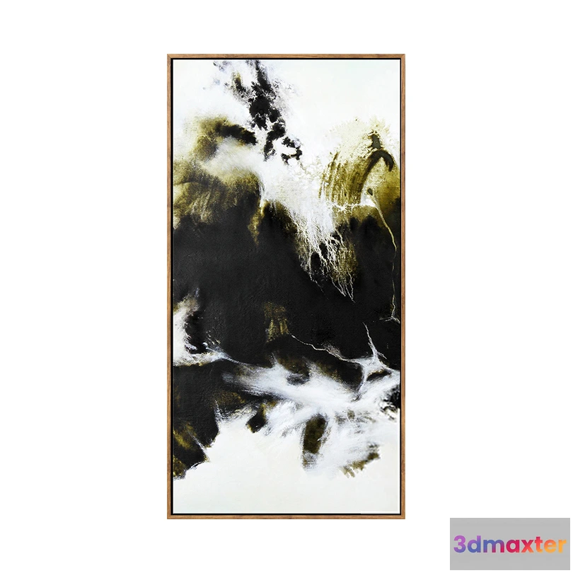 1603050 - decoration - Abstract painting 02 3D Max