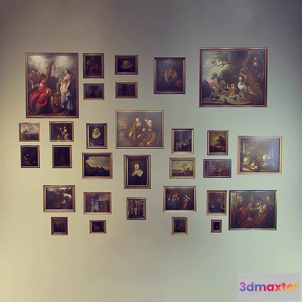 1603078 - decoration - Arts museum 01 3D Max