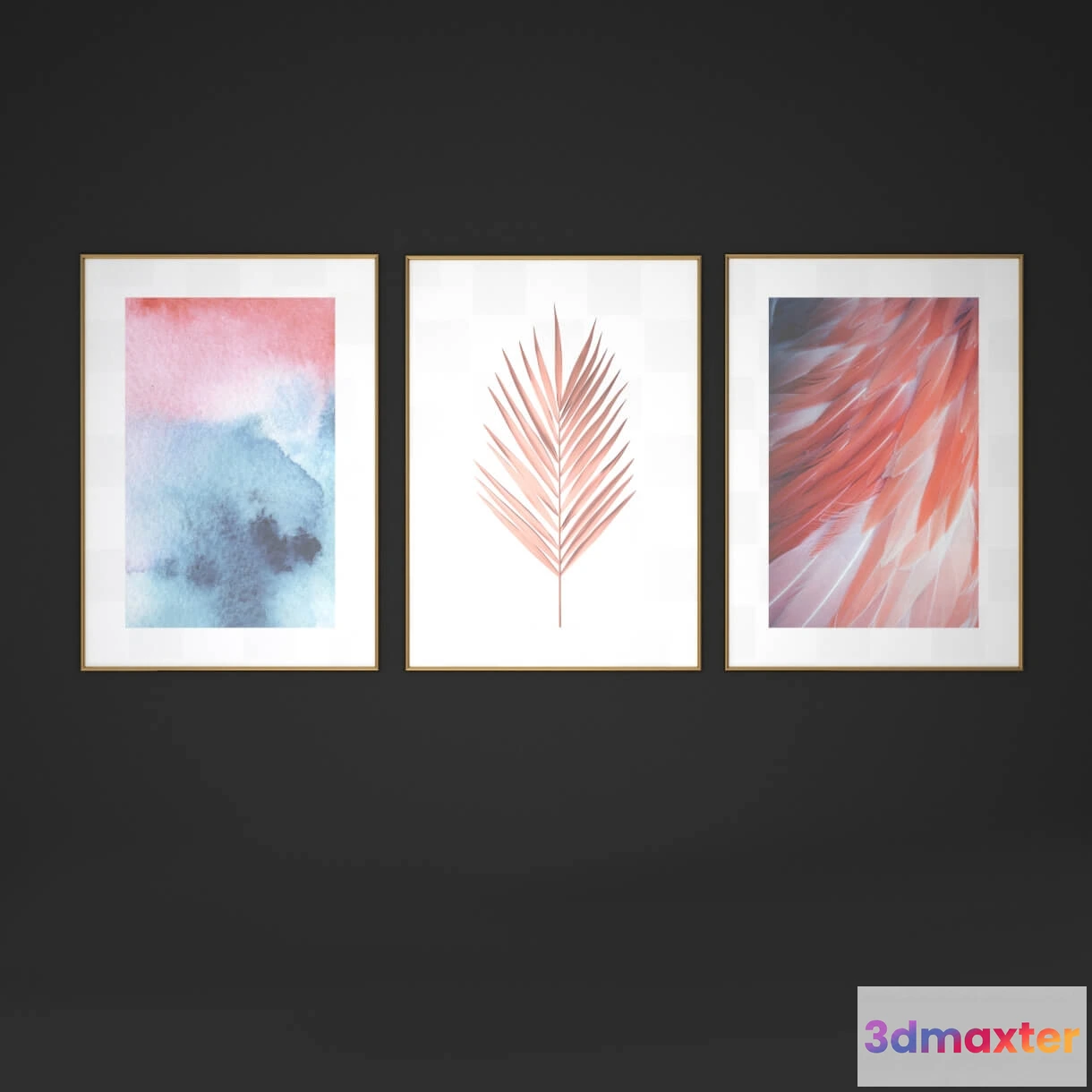 1603144 - decoration - Posters garda decor 3 3D Max